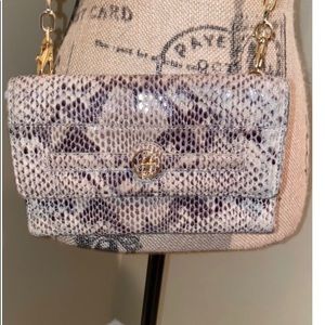 Tory Burch snakeskin crossbody
